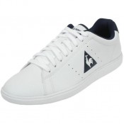 Boutique Le Coq Sportif Courtone Blanc/Dressblue Blanc - Chaussures Baskets Basses Homme En Ligne